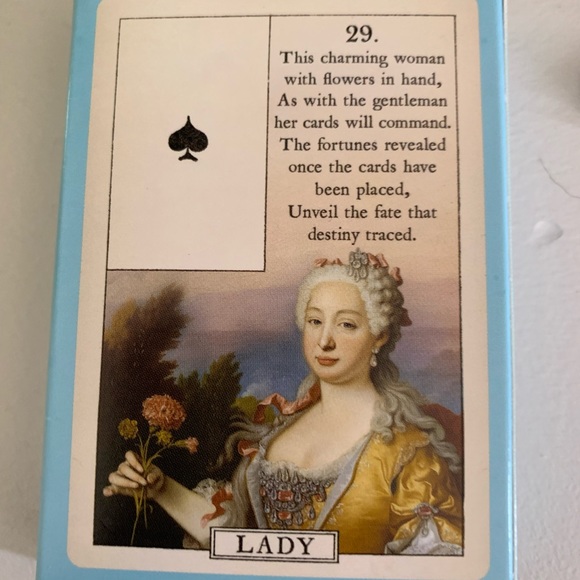 Blue Bird Lenormand Fortune Telling Cards - Picture 3 of 3